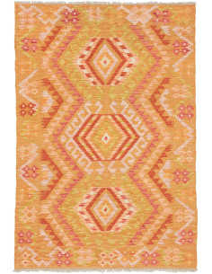 Kilim 103x150 Cm Kilim Afghanistan Hand-carded Wool