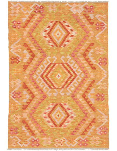 Kilim 103x150 Cm Kilim Afghanistan Lana Cardata A Mano