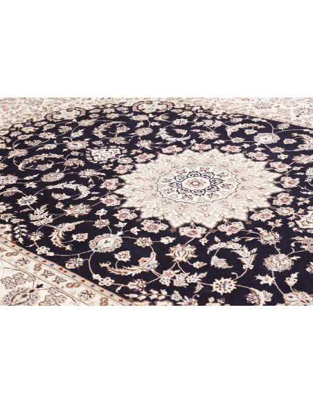 Nain 9la 255x365 Cm Nain 9la Persia Hand-carded Wool And