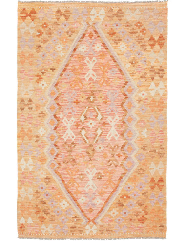 Kilim 98x152 Cm Kilim, Afghanistan, Lana Cardata A Mano