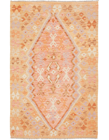 Kilim 98x152 Cm Kilim, Afghanistan, Lana Cardata A Mano