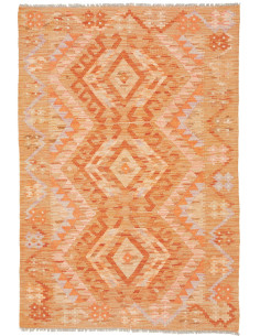 Kilim 101x148 Cm Kilim, Afghanistan, Hand-carded Wool warp: