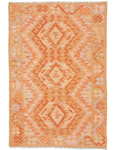 Kilim 101x148 Cm Kilim, Afghanistan, Lana Cardata A Mano