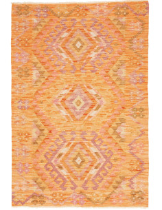 Kilim 102x151 Cm Kilim, Afghanistan, Lana Cardata A Mano
