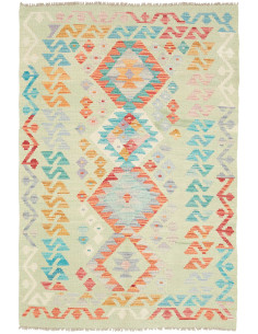 Kilim 97x145 Cm Kilim Afghanistan Hand-carded Wool Cotton