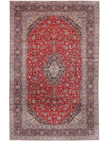 Kashan 310x503 Cm Kashan, Persia, Lana Cardata A Mano