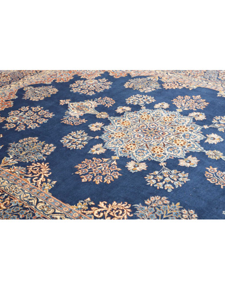 Kerman 257x350 Cm Kerman, Persia, Lana Cardata A Mano,