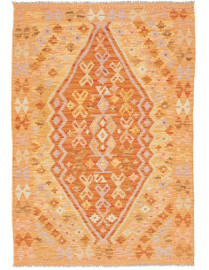 Kilim 104x150 Cm Kilim, Afghanistan, Hand-carded Wool,