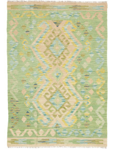 Kilim 100x144 Cm Kilim, Afghanistan, Lana Cardata A Mano