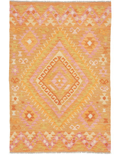 Kilim 104x156 Cm Kilim, Afghanistan, Hand-carded Wool warp: