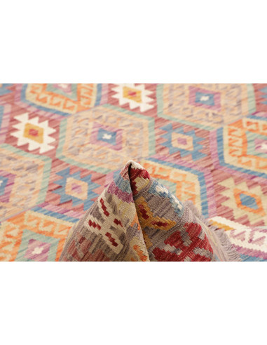 Kilim 203x304 Cm Kilim Afghanistan, Hand-carded Wool,