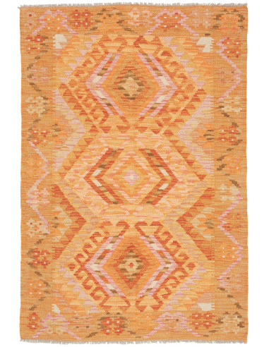 Kilim 101x150 Cm Kilim, Afghanistan, Hand-carded Wool,