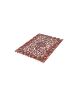 72x110 Cm Classic Persian Rug With Central Medallion And 2