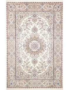 Nain 9la 200x310 Cm Nain 9la, Persia, Hand-carded Wool And