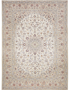 Kashan 290x403 Cm Kashan, Persia, Hand-carded Wool cotton
