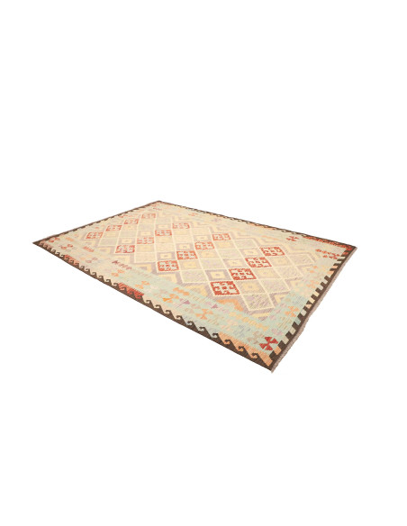 Kilim Afghanistan beige 211x302