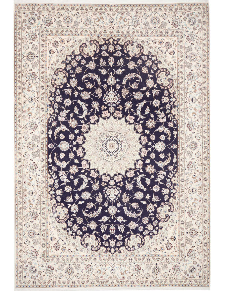 Nain 9la 255x365 Cm Nain 9la Persia Hand-carded Wool And