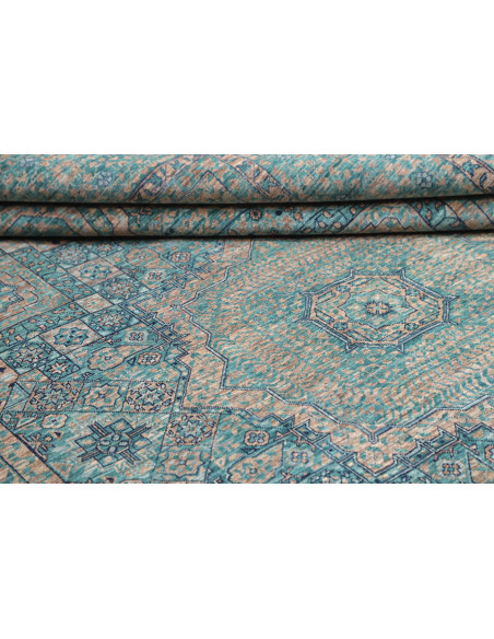Mamlouk 207x305 Cm Mamlouk, Pakistan, Lana Cardata A Mano,