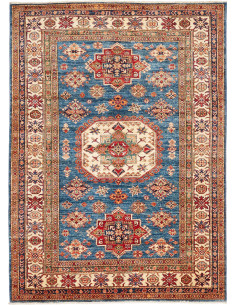 Tappeto Kazak Fine Pakistan marrone beige 172x240