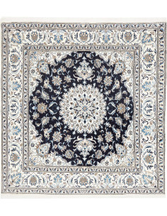 Nain Kashmar 193x201 Cm Nain Kashmar, Persia, Hand-carded