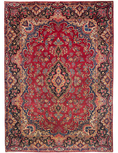 Kerman 246x340 Cm Kerman Persia Hand-carded Wool Cotton