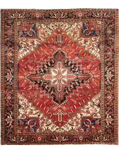Gorawan 240x275 Cm Gorawan, Persia, Lana Cardata A Mano,