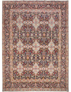 Kerman 293x400 Cm Kerman, Persia, Lana Cardata A Mano