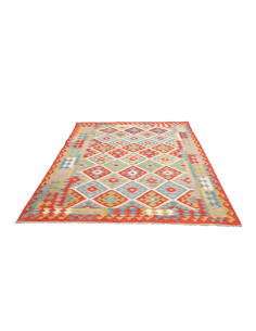 Kilim 174x231 Cm Kilim Afghanistan, Hand-carded Wool 2