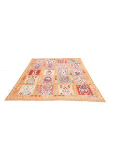 Kilim 182x230 Cm Kilim, Afghanistan, Hand-carded Wool 2