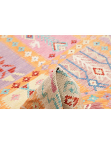 Kilim 182x230 Cm Kilim, Afghanistan, Hand-carded Wool