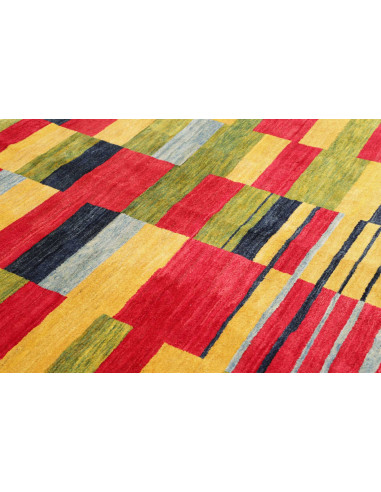 Gabbeh Fine 184x227 Cm Gabbeh Fine, Persia, Hand-carded Wool