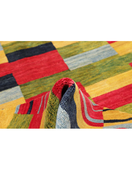 Gabbeh Fine 184x227 Cm Gabbeh Fine, Persia, Hand-carded Wool