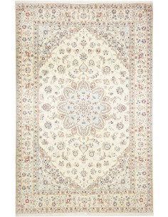 Nain 9la 196x300 Cm Nain 9la, Persia, Hand-carded Wool And