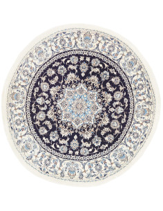 Nain Kashmar 203x210 Cm Nain Kashmar, Persia, Hand-carded
