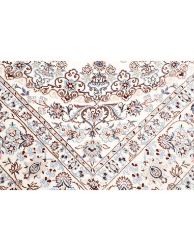 Nain 9la 205x317 Cm Nain 9la, Persia, Hand-carded Wool And