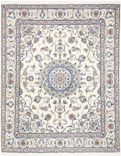 Nain Kashmar 196x247 Cm Nain Kashmar, Persia, Hand-carded
