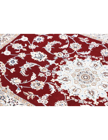 Nain 9la 101x162 Cm Nain 9la, Persia, Lana Cardata A Mano E