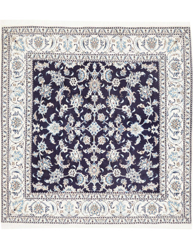 Nain Kashmar 198x203 Cm Nain Kashmar, Persia, Hand-carded