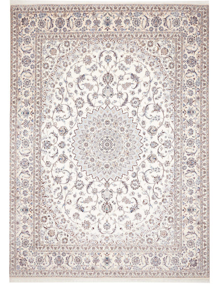 Nain 9la 294x406 Cm Nain 9la, Persia, Lana Cardata A Mano E