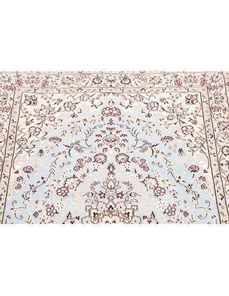 Nain 6la 81x122 Cm Nain 6la, Persia, Lana Cardata A Mano E