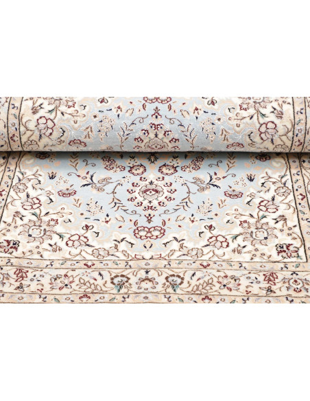 Nain 6la 81x122 Cm Nain 6la, Persia, Lana Cardata A Mano E