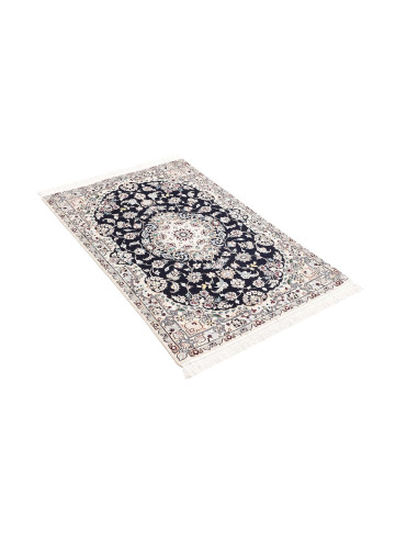 Nain 6la 76x115 Cm Nain 6la Persia Hand-carded Wool And Silk
