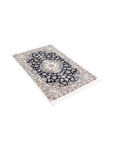 Nain 6la 76x115 Cm Nain 6la Persia Hand-carded Wool And Silk