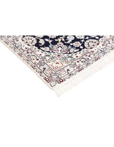 Nain 6la 76x115 Cm Nain 6la Persia Hand-carded Wool And Silk