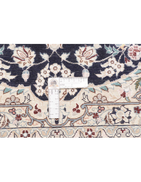 Nain 6la 76x115 Cm Nain 6la Persia Hand-carded Wool And Silk