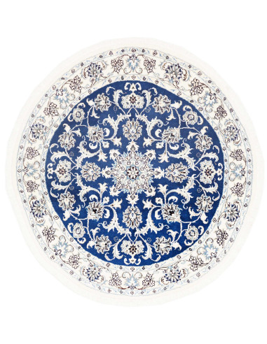 Nain Kashmar 145x145 Cm Nain Kashmar, Persia, Hand-carded