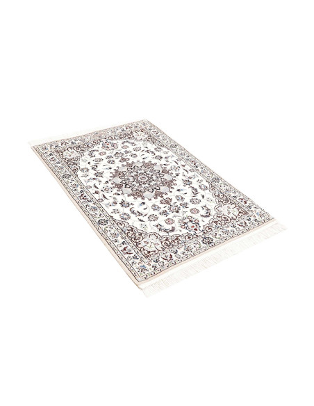 Nain 6la 86x123 Cm Nain 6la, Persia, Hand-spun Wool And Silk