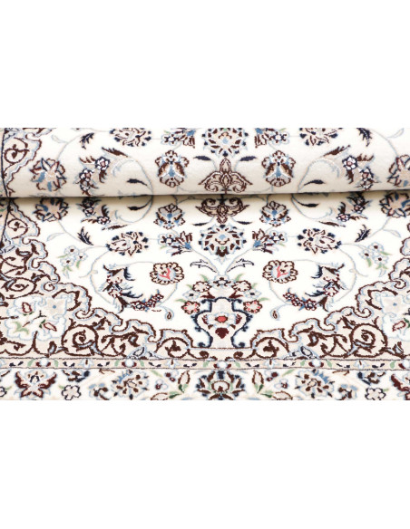 Nain 6la 86x123 Cm Nain 6la, Persia, Hand-spun Wool And Silk