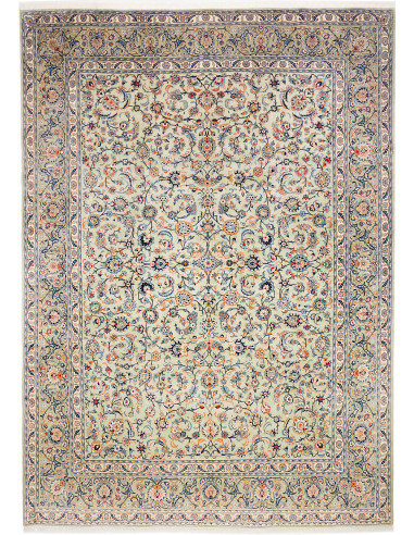 Kashan 275x385 Cm Kashan, Persia, Lana Cardata A Mano