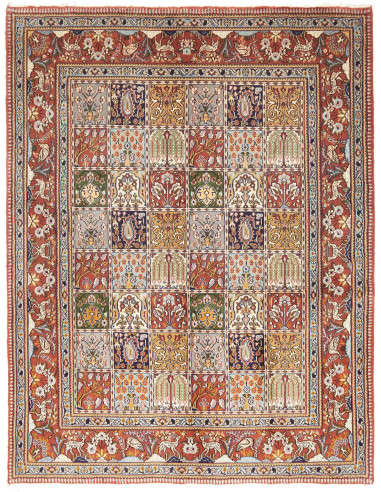 Moud 153x200 Cm Moud Persia Hand-carded Wool Cotton